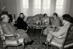 Prijem predsednika Me?unarodne unije advokata dr. ?.S. Nehrua, sa suprugom