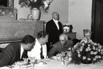 Na ru?ku u Beloj vili, sa predsednikom Naserom i premijerom Nehruom