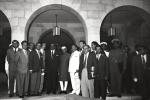 Susret Tita, Nasera i Nehrua sa novinarima, posle potpisivanja zajedni?ke izjave