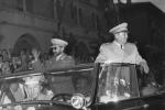Predsednik Tito i etiopski car po dolasku u Opatiju i za vreme zakuske u hotelu "Kvarner"