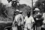 Poseta Togou: predsednik Tito pola?e kamen temeljac za novu hidrocentralu, razgledanje vodopada i upisivanje u knjigu utisaka