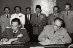 Poseta predsednika Indonezije Ahmeda Sukarna: za vreme potpisivanja ugovora o vojno-tehni?koj saradnji izme?u Jugoslavije i Indonezije