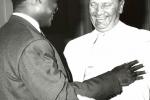 Poseta predsednika Gane Kvame Nkrumaha: prva poseta predsednika Nkrumaha predsedniku Titu i njegovoj supruzi u Belom dvoru