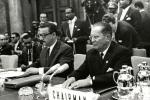 Beogradska Konferencija: predsednik Republike Josip Broz Tito otvorio je Konferenciju i predsedavao prvoj sednici