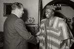 Prijem Samjuela Akintola, predsednika Vlade Zapadne Nigerije