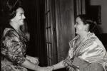 Prijem supruge indijskog ambasadora Kosla kod Jovanke Broz