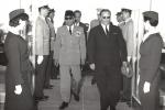 Poseta predsednika Sukarna: ispra?aj na aerodromu