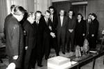 Poseta delegacije KP Italije, sa Palmirom Toljatijem na ?elu: predaja poklona u SIV-u