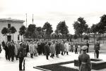 Poseta SSSR-u: polaganje venca na Groblju branilaca Lenjingrada