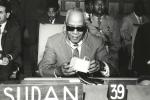 Druga konferencija nesvrstanih u Kairu: ?ef delegacije Sudana na Drugoj konferenciji nesvrstanih zemalja, Ibrahim Abud