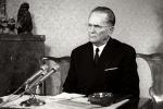 Prilikom upu?ivanja novogodi?nje poruke za Novu 1965. godinu