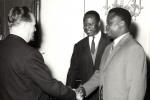 Prijem gvinejske privredne delegacije, na ?elu sa ministrom Keitom Nfamarom