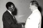 Prijem predsednika Ugande Miltona Obotea
