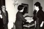 Prijem supruge ambasadora Meksika, Natalia Velaskeza Palevera, kod Jovanke Broz