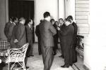 Poseta UAR: pre razgovora delegacija UAR i Jugoslavije u palati Ras el Tinu u Aleksandriji