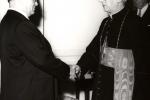 Prijem izaslanika Svete stolice monsinjora Marija Kanje, koji je predao poruku pape Pavla VI