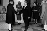 Na prijemu u ?ast Dana Republike Indije: dolazak i susret sa sa predsednikom Republike Zakirom Huseinom, Indirom Gandi i premijerom Kosiginom