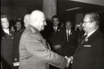 Susret sa delegacijom ratnih veterana SSSR i porodicama poginulih u avionskoj nesre?i kod Avale 1964. godine