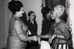 Poseta Keneta Kaunde: Jovanka Broz i Beti Kaunda u Starom dvoru