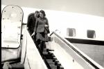 Jovanka Broz na do?eku supruge predsednika Mauritanije i predsednika Saveta ?ena Mauritanije, Marije Dade na Pulskom aerodromu