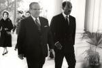 Poseta Egiptu: dolazak u palatu Kubeh, u kojoj je Predsednik Tito odseo tokom boravka u Kairu
