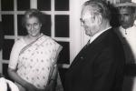 Poseta Indiji: razgovor sa premijerkom Indirom Gandi