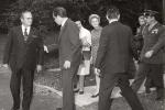 Poseta SAD: opro?taj sa predsednikom Niksonom u vrtu rezidencije