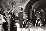 Sa snimateljima, posle snimanja novogodi?nje poruke za TV Sarajevo i Filmske novosti