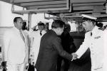 Poseta princa Norodoma Sihanuka: odlazak "Galebom" u Split