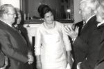 Prijem predsednika Ministarskog saveta Rumunije, Jon George Maurera sa suprugom