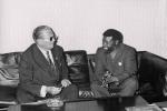 IV Konferencija nesvrstanih u Al?iru: susret sa predsednikom Narodne organizacije Jugozapadne Afrike (Namibije)-SWAPO, Samom Nujomom