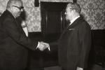 Prijem izaslanika egipatskog predsednika Sadata, Mohameda Hasana el Zajata