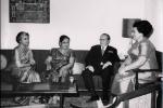Poseta Indiji: poseta prernijerki Indiri Gandi u privatnoj rezidenciji