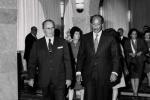 Poseta Anvara el Sadata:  dolazak Anvara el Sadata i njegove supruge u vilu "Brionka"