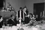 Sve?ana ve?era u ?ast predsednika Sadata i njegove supruge u Beloj vili: ve?era i zdravice