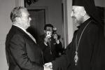 Prijem predsednika Kipra, arhiepiskopa Makariosa u Belom dvoru: ve?era
