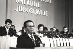 IX kongres Socijalisti?ke omladine Jugoslavije u Domu sindikata: govor predsednika Josipa Broza Tita