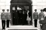 Poseta Kim Il-Sunga: odlazak Kim Il-sunga i Kim Song-e u njihovu rezidenciju na Bledu