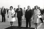 Sve?ani ispra?aj predsednika Forda i supruge na aerodromu "Beograd"