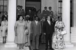 Poseta Marijena Nguabija, predsednika NR Konga: sve?ani ispra?aj visokih gostiju iz NR Konga ispred Belog dvora