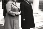 Sve?ani do?ek predsednika republike Portugalije Franciska da Ko?te Gome?a i njegove supruge Marije Estele Veloso ispred Belog dvora