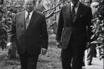 Poseta predsednika Anvara el Sadata: ru?ak na Vangi