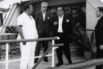 Peta konferencija nesvrstanih zemalja u Kolombu: Prijem predsednika Republike Zambije Keneta Kaunde u salonu broda "Galeb"
