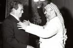 Prijem Jasera Arafata, predsednika Izvr?nog komiteta PLO, u rezidenciji u U?i?koj 15