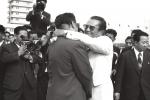 Poseta DR Koreji: sve?ani do?ek u Pjongjangu i susret sa predsednikom DR Koreje i generalnim sekretarom Korejske radni?ke partije Kim Il-sungom